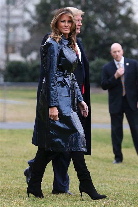 melania trump wearing boots